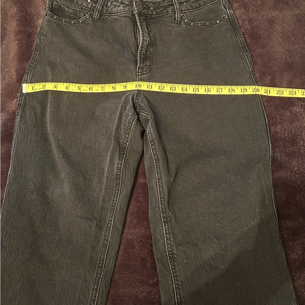 Reitmans Women's Straight Leg Jeans - Dark Gray -31P - Picture 4 of 7